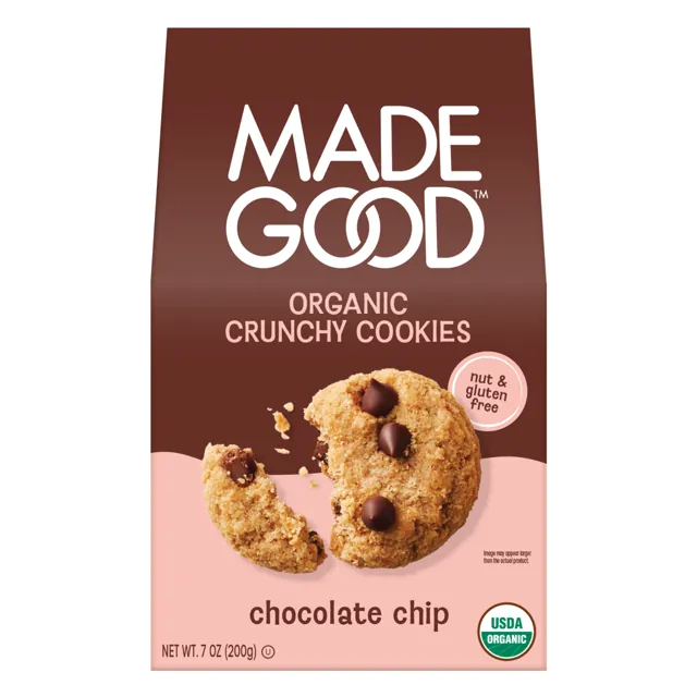 MadeGood Chocolate Chip Crunchy Cookies