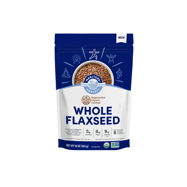Manitoba Harvest Regenerative Organic Certified Whole Flaxseed