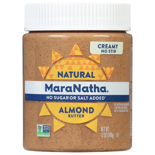 MaraNatha No Sugar or Salt Added Creamy Almond Butter