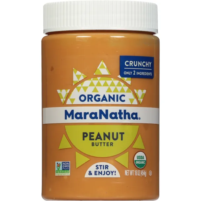 MaraNatha Organic Crunchy Peanut Butter