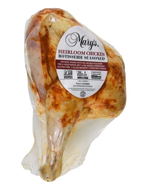 Mary's Heirloom 1/2 Chicken Rotisserie Seasoned – Mary’s Chickens
