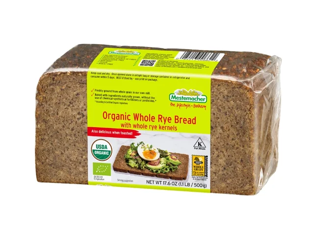 Mestemacher Organic Whole Rye Bread