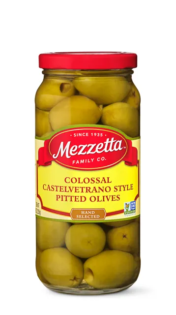 Mezzetta Colossal Castelvetrano Style Pitted Olives