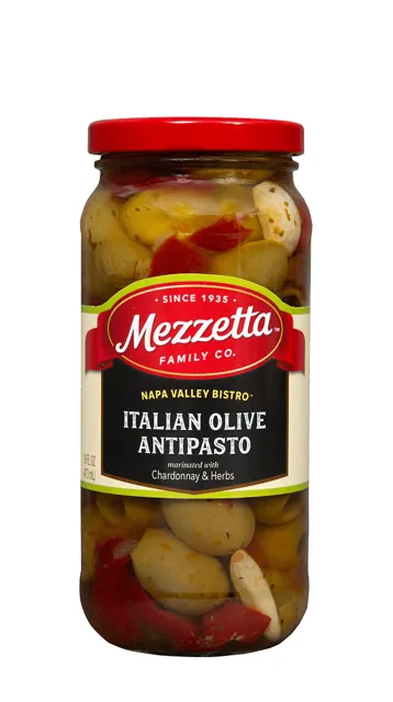 Mezzetta Napa Valley Bistro Italian Olive Antipasto with Chardonnay & Herbs