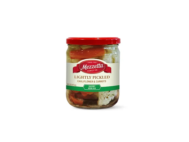 Mezzetta Lightly Pickled Cauliflower + Carrots, Savory Herb Mix