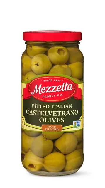Mezzetta Pitted Italian Castelvetrano Olives