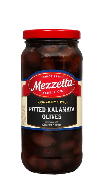Mezzetta Napa Valley Bistro Pitted Kalamata Olives with Cabernet & Herbs