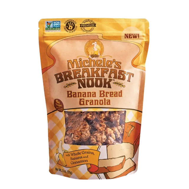 Michele's Breakfast Nook Banana Bread Granola