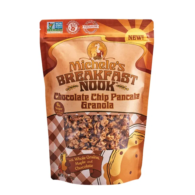 Michele's Breakfast Nook Chocolate Chip Pancake Granola