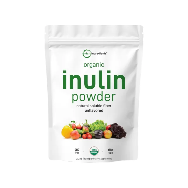 Micro Ingredients Unflavored Organic Inulin FOS Powder
