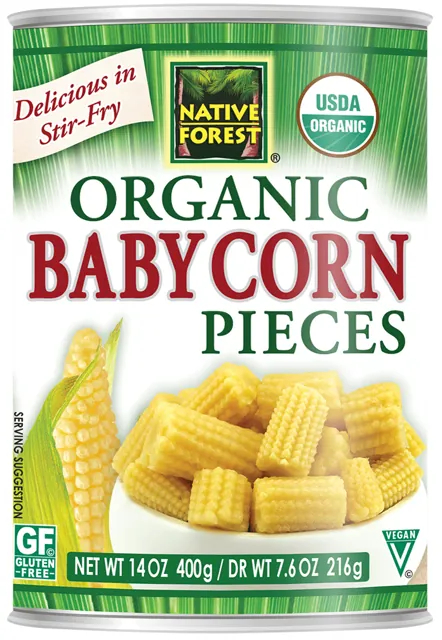 Native Forest Organic Baby Corn Pieces
