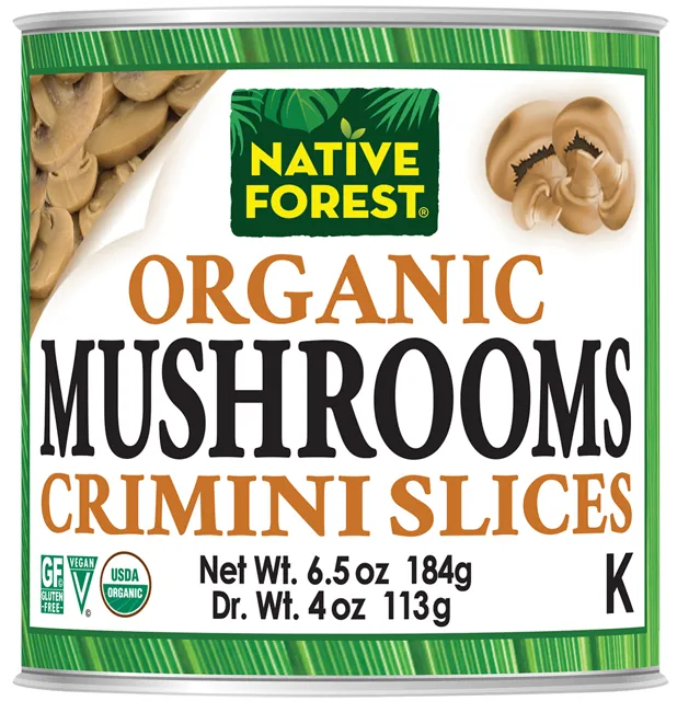 Native Forest Organic Sliced Crimini Mushrooms
