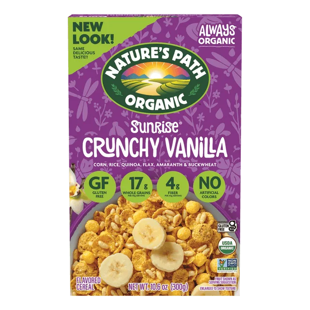 Nature's Path Organic Sunrise Crunchy Vanilla Gluten-Free Cereal