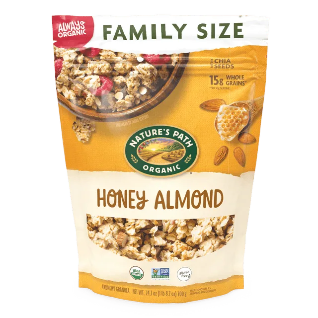 Nature's Path Organic Honey Almond Gluten-Free Granola