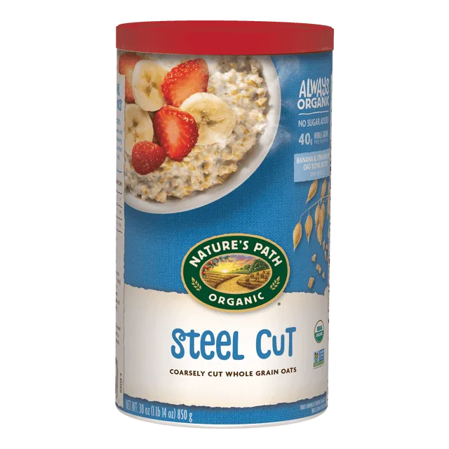 Nature's Path Organic Steel Cut Oats