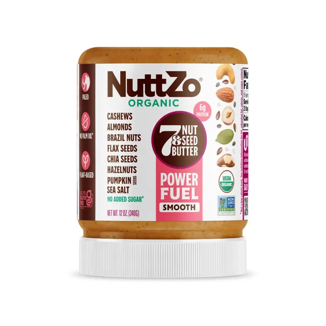NUTTZO Organic Paleo Power Fuel Smooth