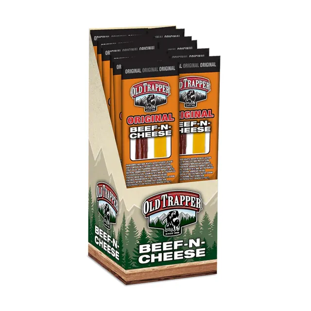 Old Trapper Beef & Cheese Snack Stick – Original