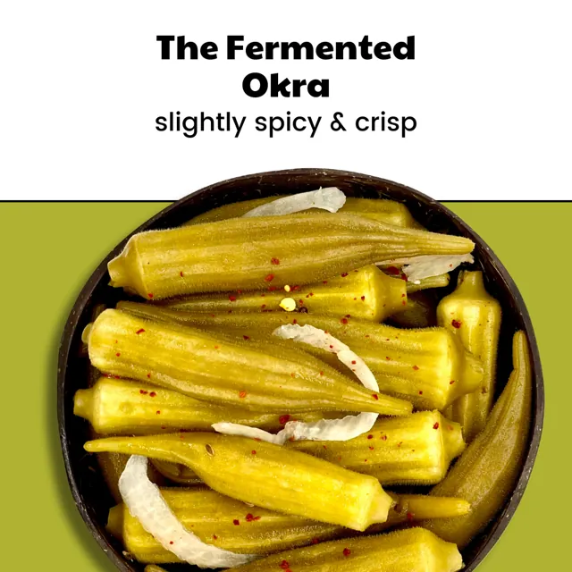 Olive My Pickle Fermented Okra