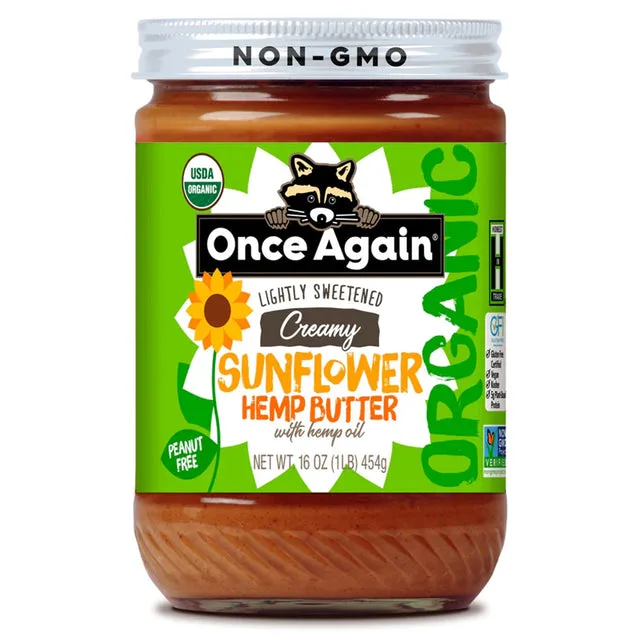 Once Again Organic Sunflower Hemp Butter