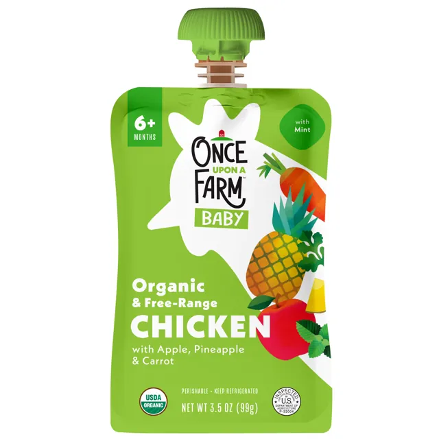 Once Upon a Farm Apple, Pineapple, Chicken & Carrot