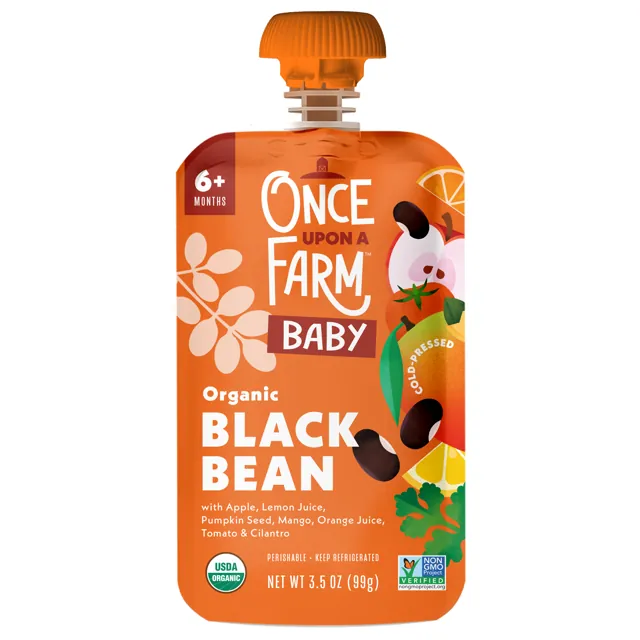 Once Upon a Farm Black Bean, Apple, Pumpkin Seed & Mango Legume Blend