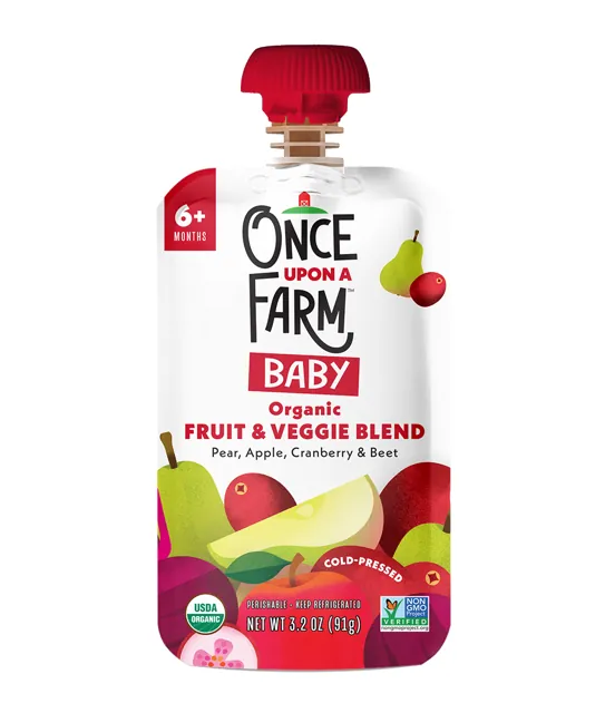 Once Upon a Farm Pear, Apple, Cranberry & Beet