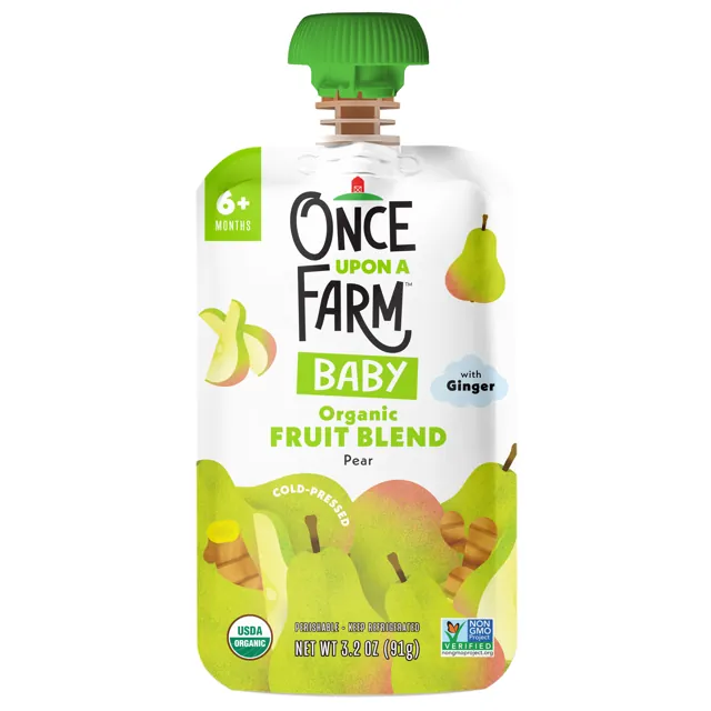 Once Upon a Farm Pear with Ginger