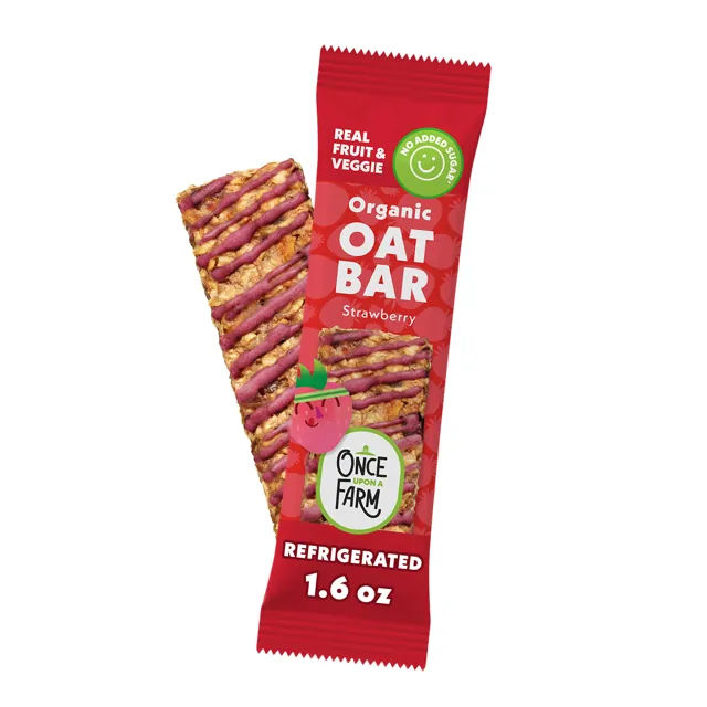 Once Upon a Farm Strawberry Refrigerated Oat Bar