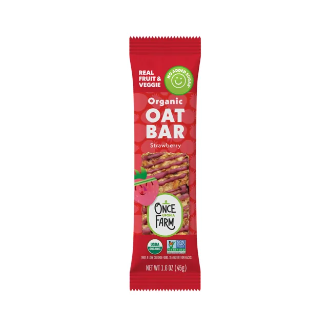 Once Upon a Farm Strawberry Oat Bar