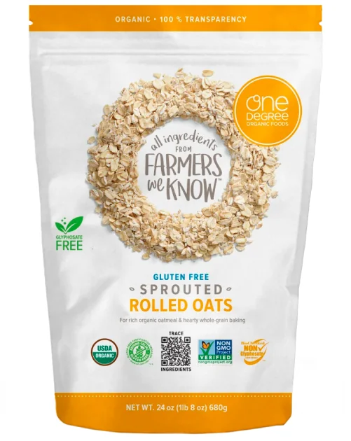 One Degree Organic Foods Organic Sprouted Rolled Oats