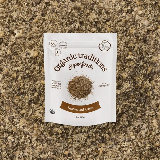 Organic Traditions Organic Sprouted Chia Seed Powder