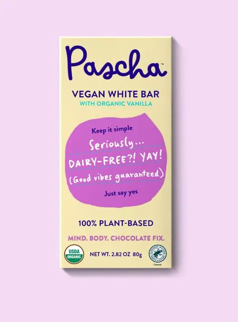 Pascha Organic Vegan White Bar
