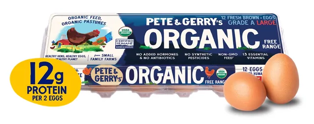 Pete & Gerry's Organic Free Range Eggs