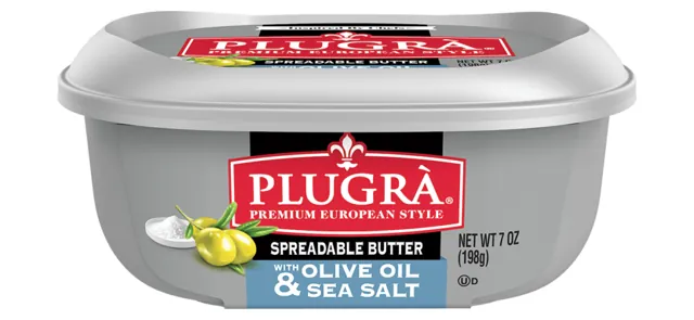 Plugrá Extra Creamy Butter with Olive Oil and Sea Salt