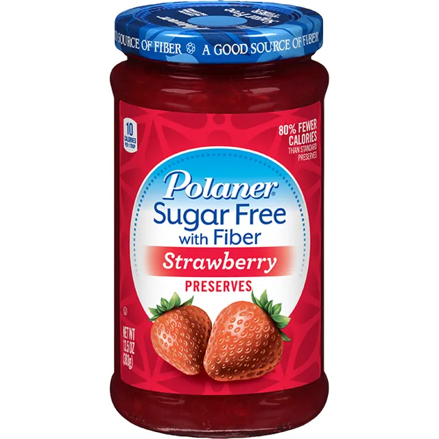 Polaner Sugar-Free Strawberry Preserves with Fiber