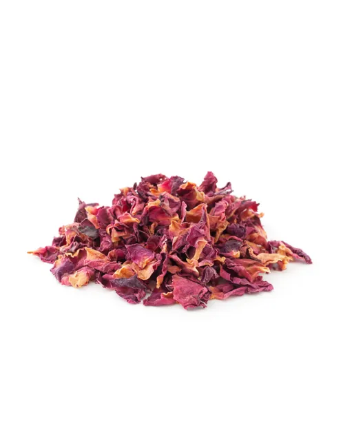 Pure Indian Foods Dried Edible Rose Petals, Certified Organic