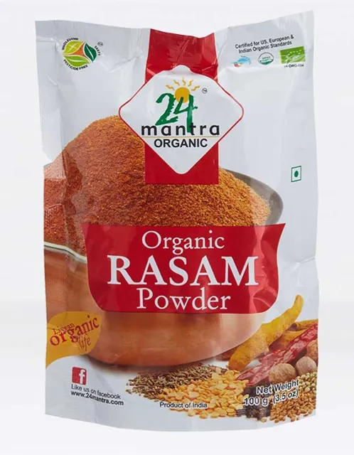 Pure Indian Foods Rasam Powder, Certified Organic