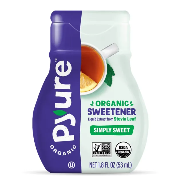 Pyure Organic Organic Liquid Stevia Sweetener – Simply Sweet