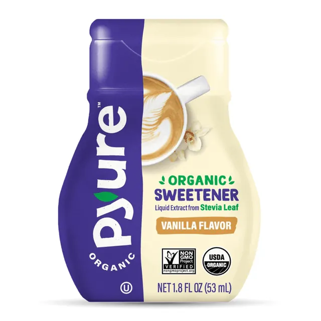 Pyure Organic Organic Liquid Stevia Sweetener – Vanilla