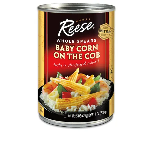 Reese Baby Corn on the Cob – Whole Spears
