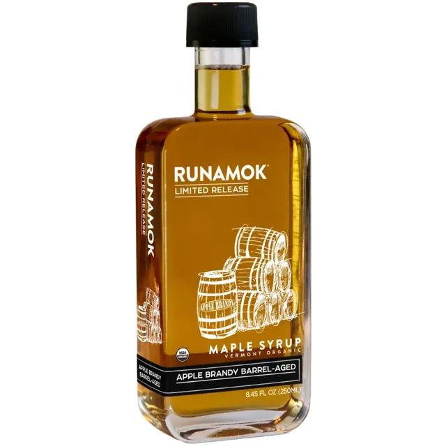 Runamok Maple Apple Brandy Barrel-Aged Maple Syrup