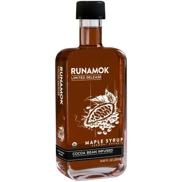 Runamok Maple Cocoa Bean Infused Maple Syrup