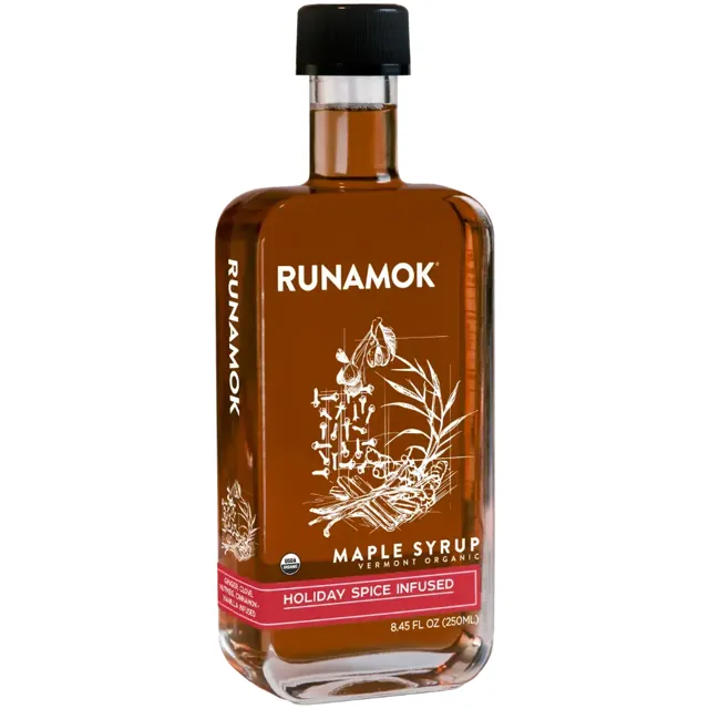 Runamok Maple Holiday Spice Infused Maple Syrup