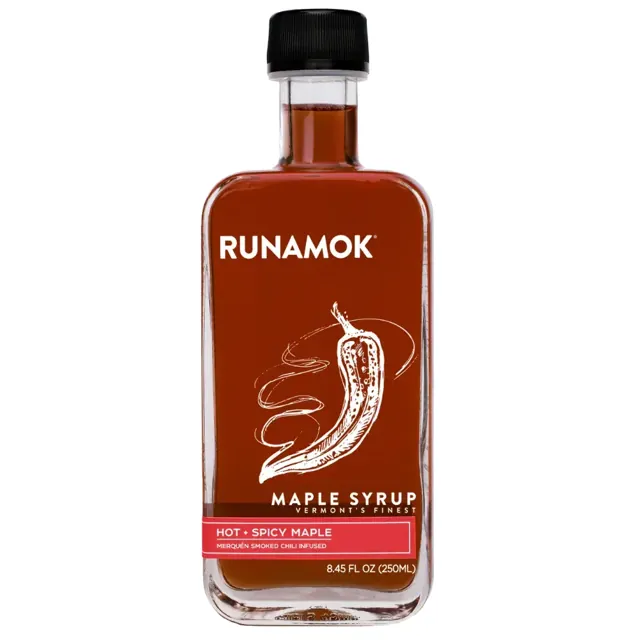 Runamok Maple Hot + Spicy Maple Syrup (Smoked Chili Pepper Infused)