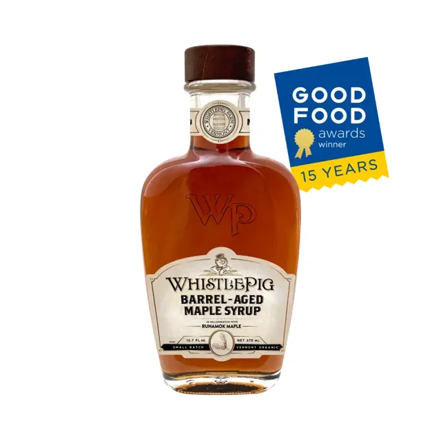 Runamok Maple WhistlePig Rye Whiskey Barrel-Aged Maple Syrup