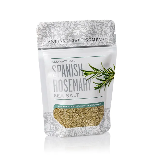 SaltWorks Spanish Rosemary Fusion Flavored Sea Salt