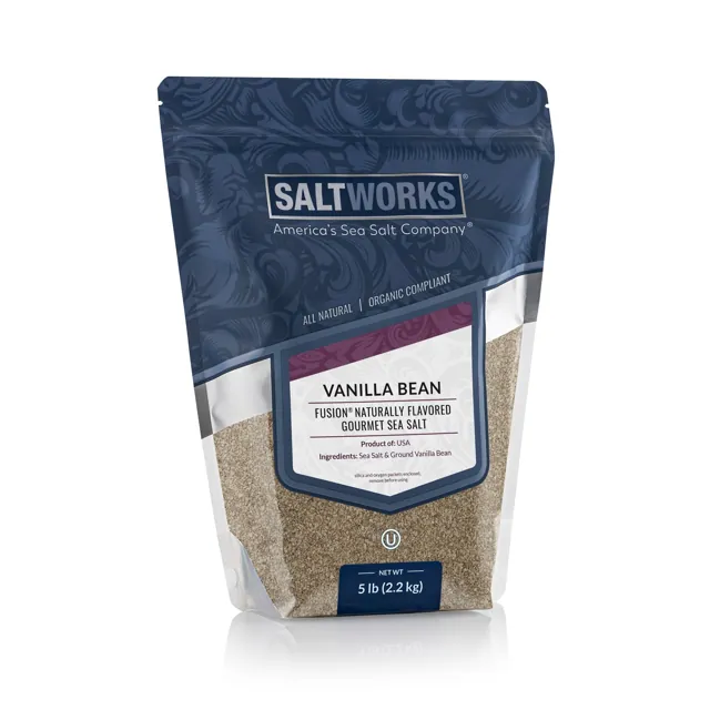 SaltWorks Vanilla Fusion Flavored Sea Salt