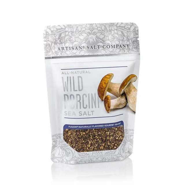 SaltWorks Wild Porcini Fusion Flavored Sea Salt
