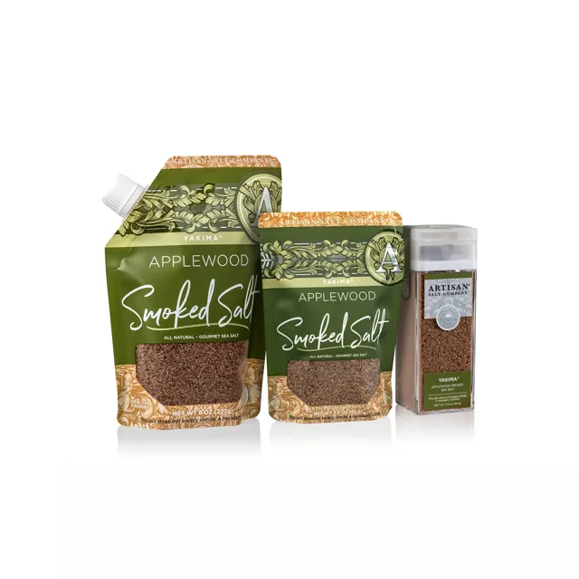 SaltWorks Yakima Applewood Smoked Sea Salt