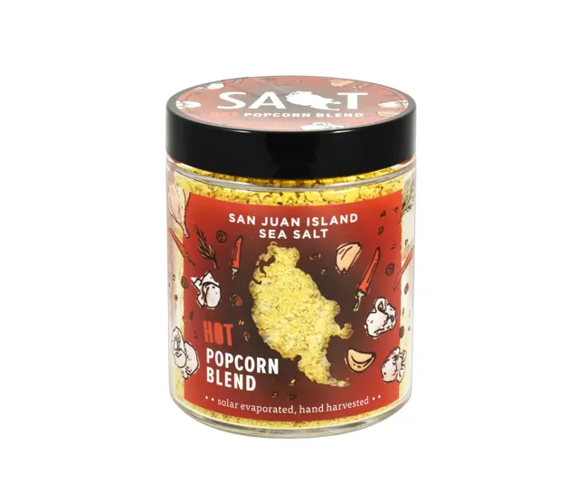 San Juan Island Sea Salt Hot Popcorn Blend